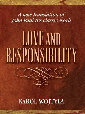 cover image of Love and Responsibility